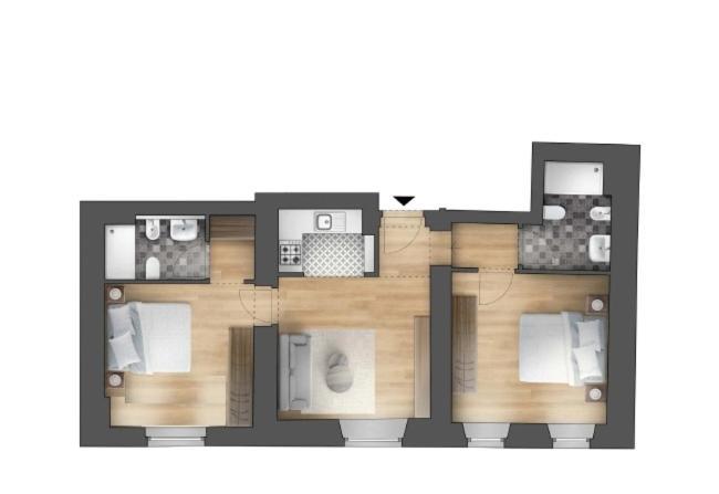 Apartmán La Casa Fl Florencie Exteriér fotografie